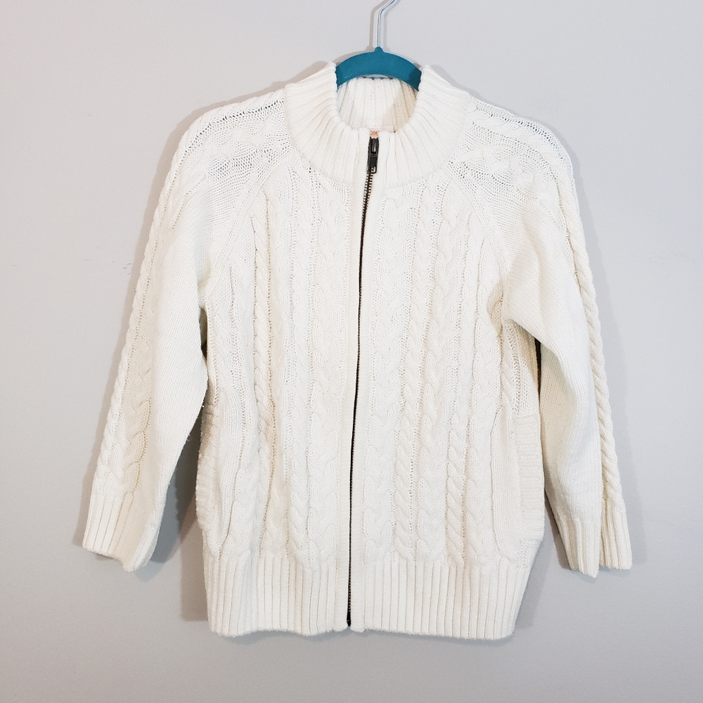 GYMBOREE Boy's White Sweater